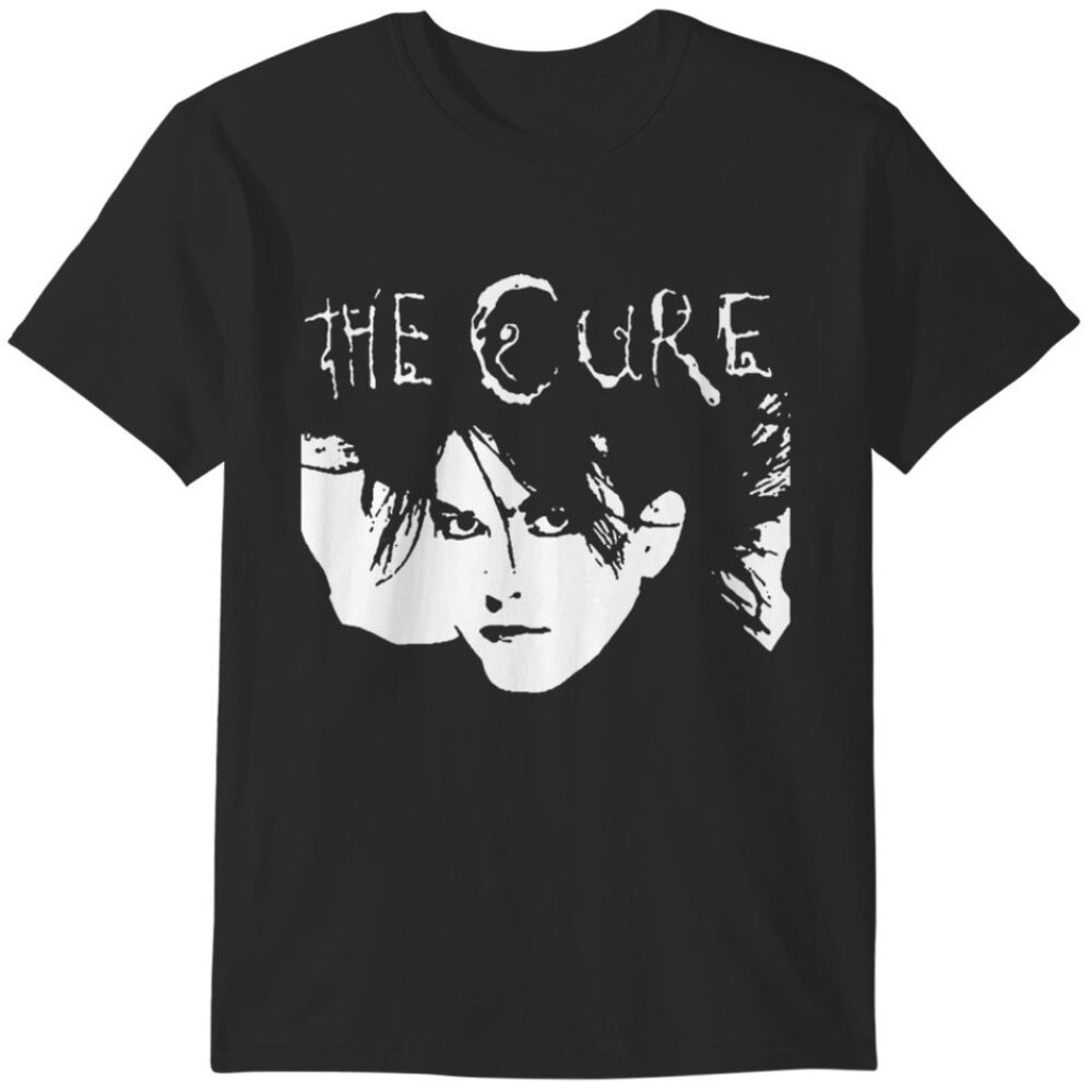 The Cure Robert Smith T-Shirt Vintage Gothic Rock Band Fan Tee 89